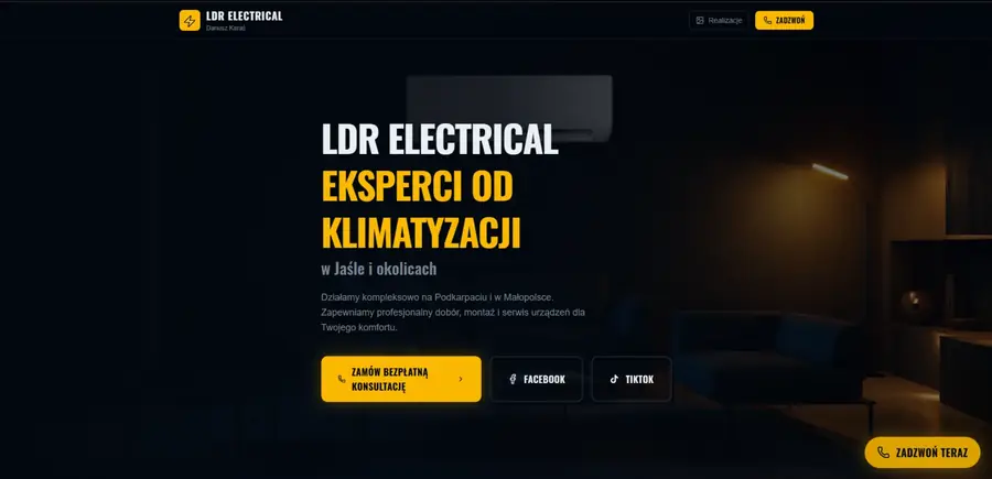 Zrzut ekranu LDR Electrical