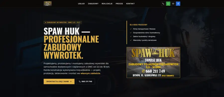 Zrzut ekranu SPAW-HUK