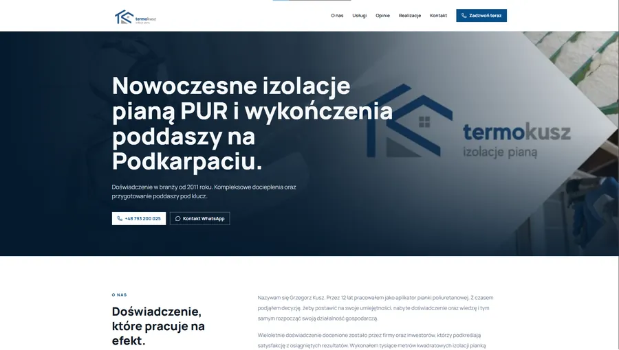 Zrzut ekranu TermoKusz